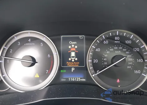 2016 Lexus Es 350 from USA, damaged, VIN 58ABK1GG6GU004881